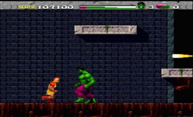 #3 The Incredible Hulk Super Nintendo