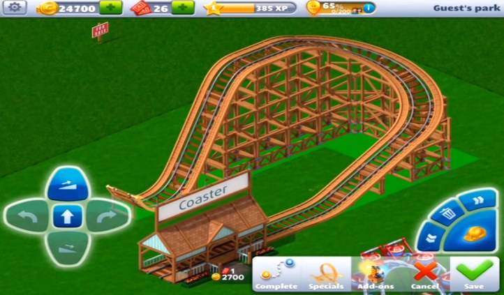 #9 Rollercoaster Tycoon 4 Mobile