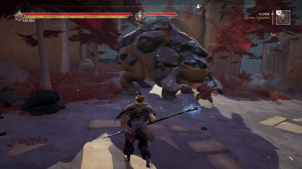 Going after a giant turtle like animal - Ashen